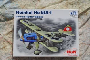 ICM 72193 Heinkel He51 A-1